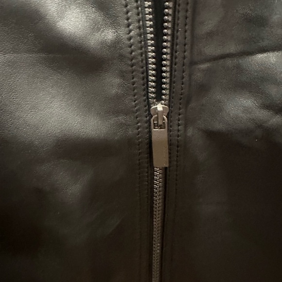 PERRY ELLIS MENS BRAND NEW NEVER WORN LEATHER COST - Picture 7 of 9